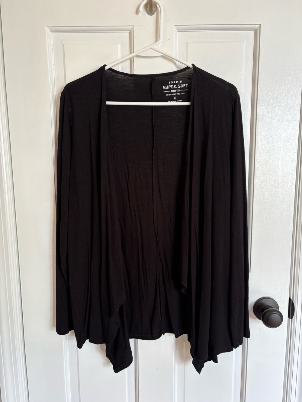 torrid Black Super Soft Knit Top